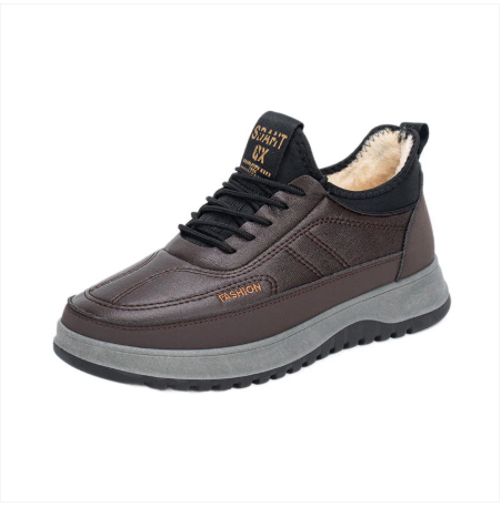 Chaussures pour homme confortables et chaudes : Imperméables et antidérapantes